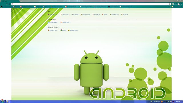 Tema Android™ 2 din magazinul web Chrome va fi rulată cu OffiDocs Chromium online