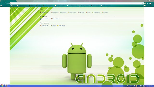 Tema Android™ 2 dal Chrome Web Store per essere eseguito con OffiDocs Chromium online