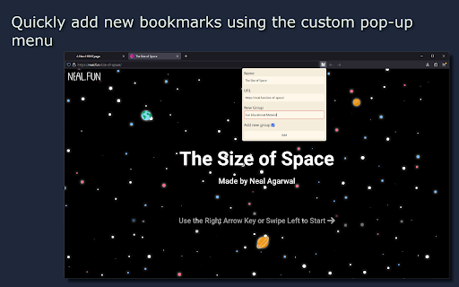 A New Homepage  from Chrome web store to be run with OffiDocs Chromium online