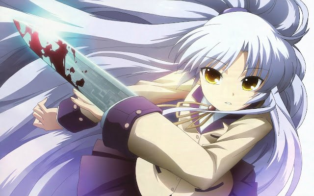Angel Beats! Tenshi Theme 2  from Chrome web store to be run with OffiDocs Chromium online
