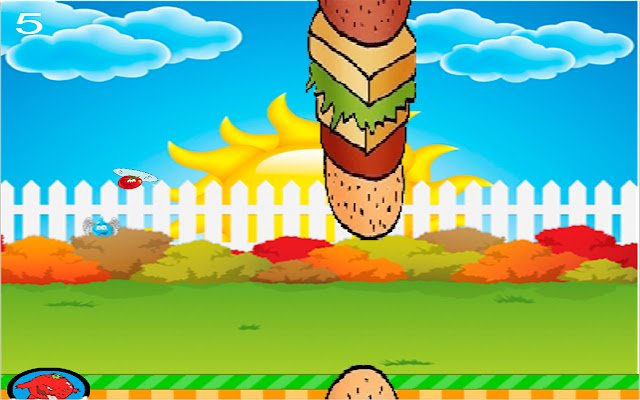 Boze flappy tomaat uit de Chrome-webwinkel die met OffiDocs Chromium online kan worden uitgevoerd