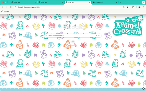 Animal Crossing: New Horizons Theme  from Chrome web store to be run with OffiDocs Chromium online