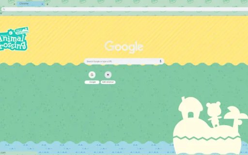 Animal Crossing Theme  from Chrome web store to be run with OffiDocs Chromium online