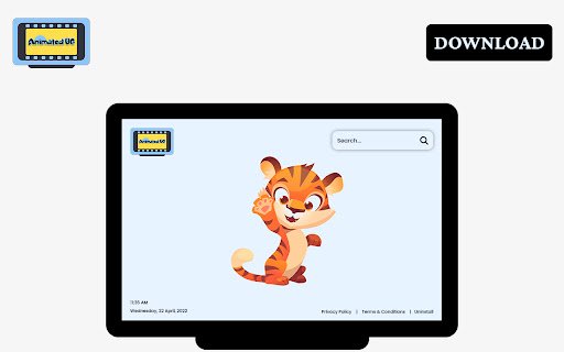 Animated BG  from Chrome web store to be run with OffiDocs Chromium online