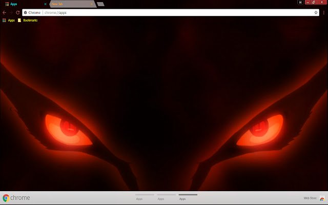 Anime Eye Kurama Naruto Nine из интернет-магазина Chrome будет работать с онлайн-версией OffiDocs Chromium