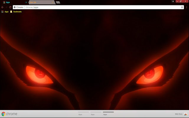 Anime Eye Kurama Naruto Nine dari kedai web Chrome akan dijalankan dengan OffiDocs Chromium dalam talian