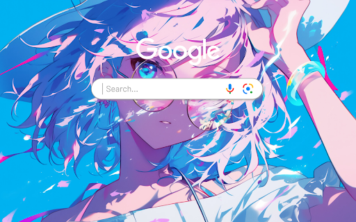 Anime Girl Sunglasses Anime Theme  from Chrome web store to be run with OffiDocs Chromium online