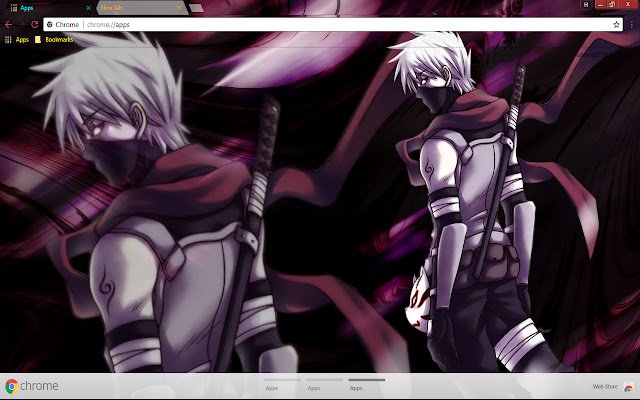 Anime Kakashi Hatake Naruto  from Chrome web store to be run with OffiDocs Chromium online