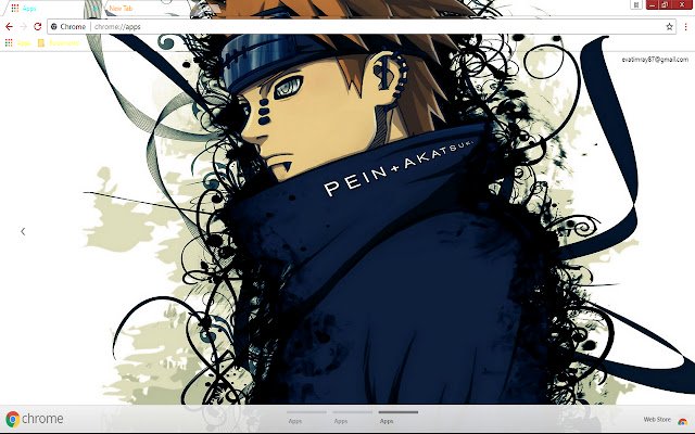 Anime Naruto Pain מחנות האינטרנט של Chrome להפעלה עם OffiDocs Chromium באינטרנט