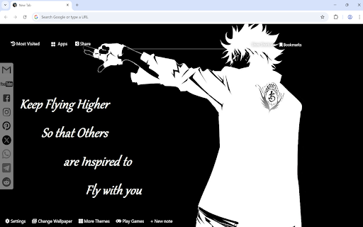 Anime Quotes Wallpaper  from Chrome web store to be run with OffiDocs Chromium online