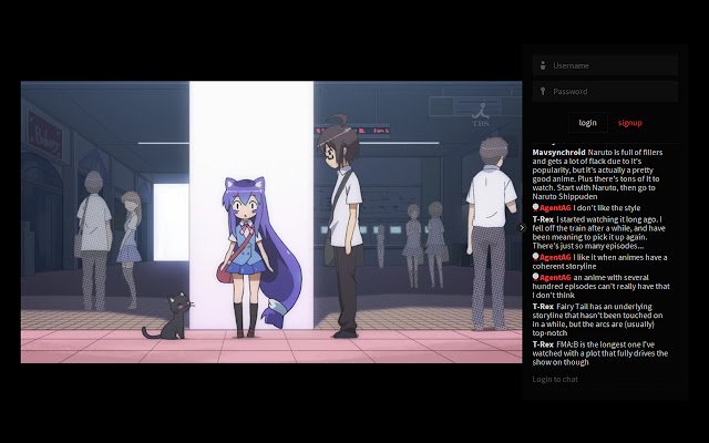 Anime Twist (*Unofficial*)  from Chrome web store to be run with OffiDocs Chromium online