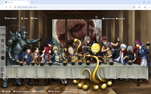 Anime Wallpaper  from Chrome web store to be run with OffiDocs Chromium online