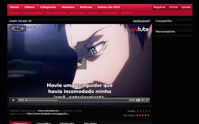 Anitube UX  from Chrome web store to be run with OffiDocs Chromium online