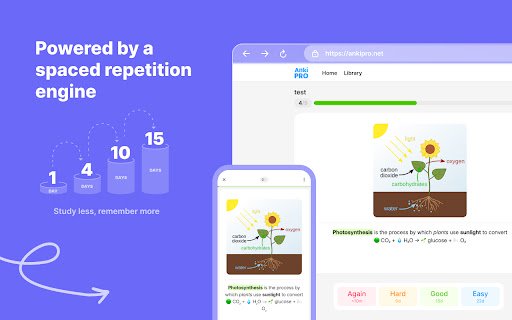 Anki Pro: Create Flashcards  from Chrome web store to be run with OffiDocs Chromium online