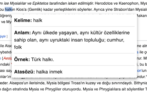 Anlamı Ne? from Chrome web store to be run with OffiDocs Chromium online Anlamı Ne? from Chrome web store to be run with OffiDocs Chromium online