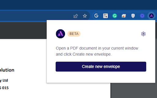 Annature  from Chrome web store to be run with OffiDocs Chromium online