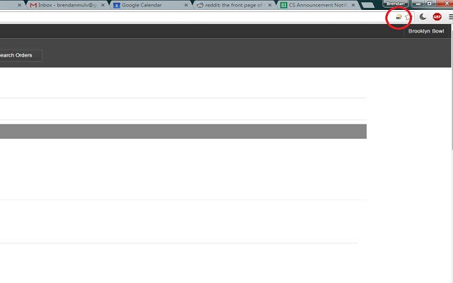 announcements  from Chrome web store to be run with OffiDocs Chromium online