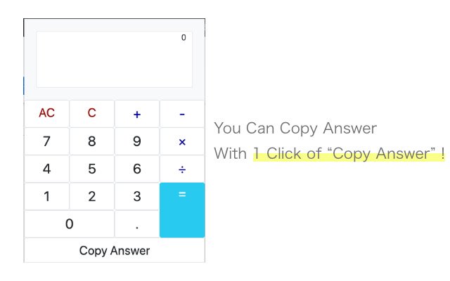 Jawab Salin Kalkulator dari toko web Chrome untuk dijalankan dengan OffiDocs Chromium online
