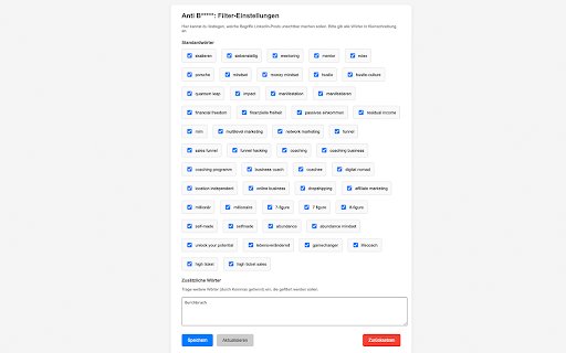 Anti B***** from Chrome web store to be run with OffiDocs Chromium online Anti B***** from Chrome web store to be run with OffiDocs Chromium online