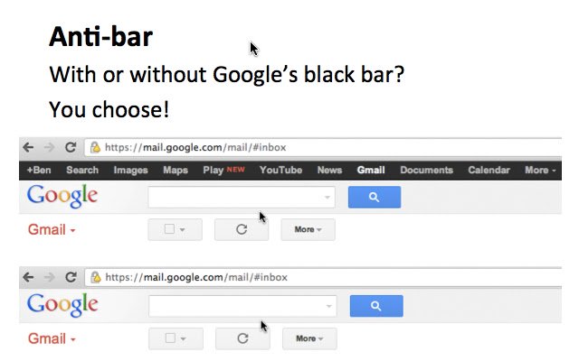 Anti bar từ cửa hàng Chrome trực tuyến sẽ chạy bằng OffiDocs Chrome trực tuyến