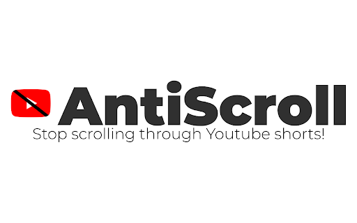 AntiScroll  from Chrome web store to be run with OffiDocs Chromium online
