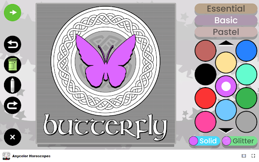 Anycolor Horoscopes Color Zodiac themed drawings with unique palettes!  from Chrome web store to be run with OffiDocs Chromium online