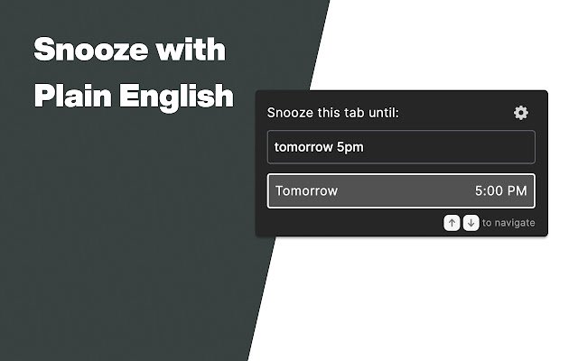 AnySnooze  from Chrome web store to be run with OffiDocs Chromium online