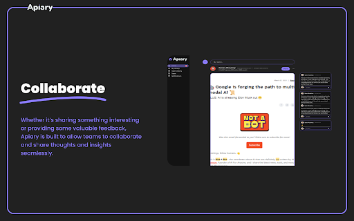 Apiary Web Highlighter  Annotator  from Chrome web store to be run with OffiDocs Chromium online