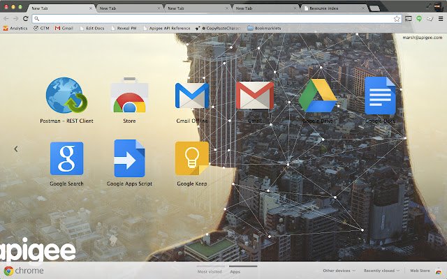 Apigee  from Chrome web store to be run with OffiDocs Chromium online