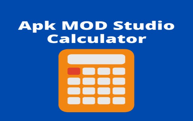 ApkModStudio Calculator dal Chrome Web Store da eseguire con OffiDocs Chromium online
