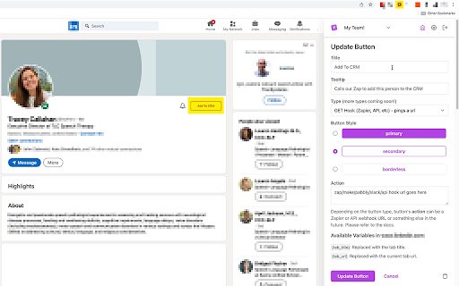 AppButtons The App Helper  from Chrome web store to be run with OffiDocs Chromium online