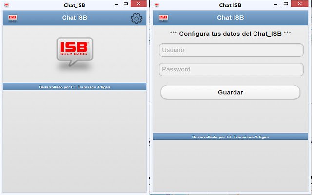 App Chat ISB L ze sklepu internetowego Chrome do uruchomienia z OffiDocs Chromium online