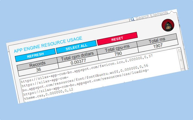 Penggunaan Sumber Daya Mesin Aplikasi dari toko web Chrome untuk dijalankan dengan OffiDocs Chromium online