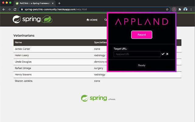 AppLand từ cửa hàng Chrome trực tuyến sẽ được chạy với OffiDocs Chromium trực tuyến