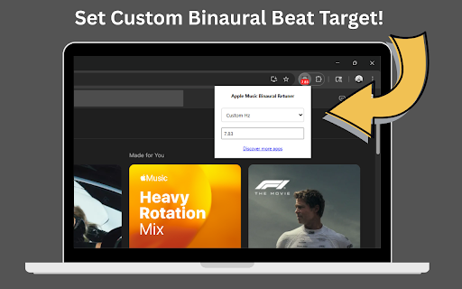 Apple™ Music Binaural Re Tuner  from Chrome web store to be run with OffiDocs Chromium online