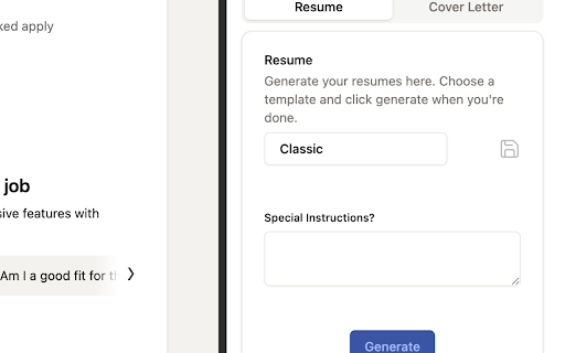Applicaid  from Chrome web store to be run with OffiDocs Chromium online