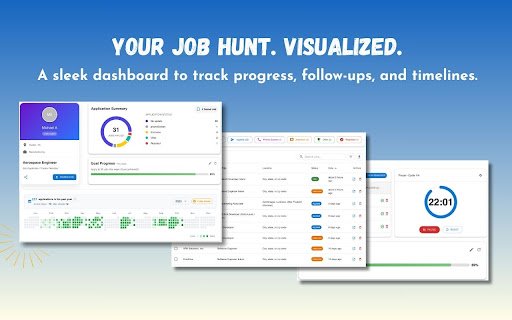 ApplyDock Smart job application assistant  from Chrome web store to be run with OffiDocs Chromium online