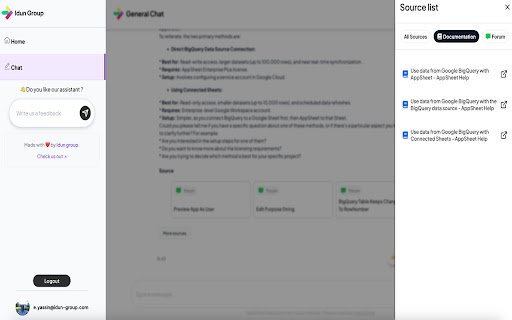 AppSheet Assistant Gemini and automation for Appsheet by Idun Group  from Chrome web store to be run with OffiDocs Chromium online