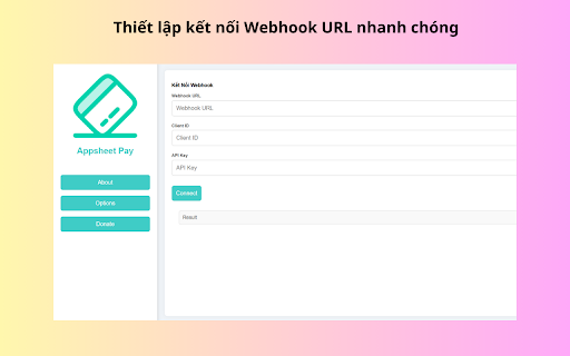 Appsheet Pay  from Chrome web store to be run with OffiDocs Chromium online