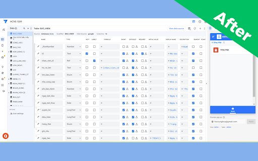AppSheet View Customizer  from Chrome web store to be run with OffiDocs Chromium online