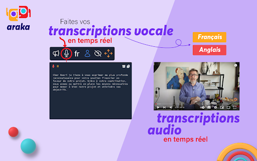 Araka: Synthesis, Recognition  Translation  from Chrome web store to be run with OffiDocs Chromium online