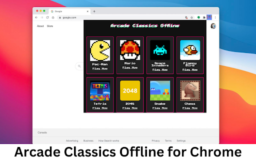 Arcade Classics Offline  from Chrome web store to be run with OffiDocs Chromium online