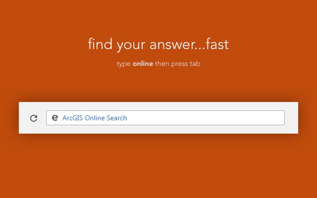 ArcGIS Online Search من متجر Chrome على الويب ليتم تشغيله باستخدام OffiDocs Chromium عبر الإنترنت