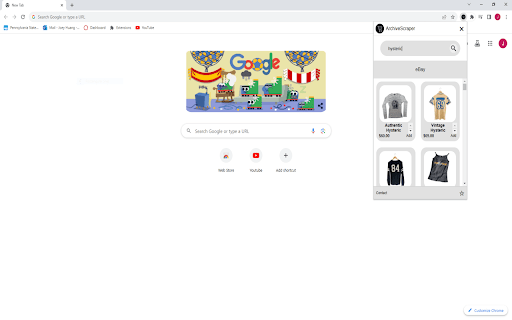 ArchiveScraper  from Chrome web store to be run with OffiDocs Chromium online