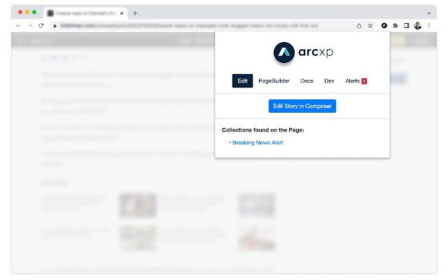 Arc XP dari toko web Chrome untuk dijalankan dengan OffiDocs Chromium online