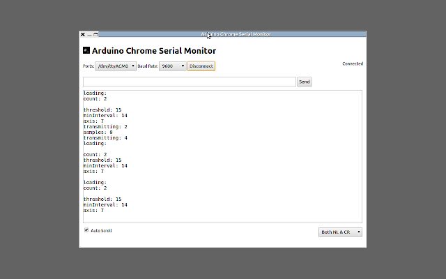 ക്രോം വെബ് സ്റ്റോറിൽ നിന്നുള്ള Arduino Chrome സീരിയൽ മോണിറ്റർ, OffiDocs Chromium ഓൺലൈനിൽ പ്രവർത്തിപ്പിക്കാൻ