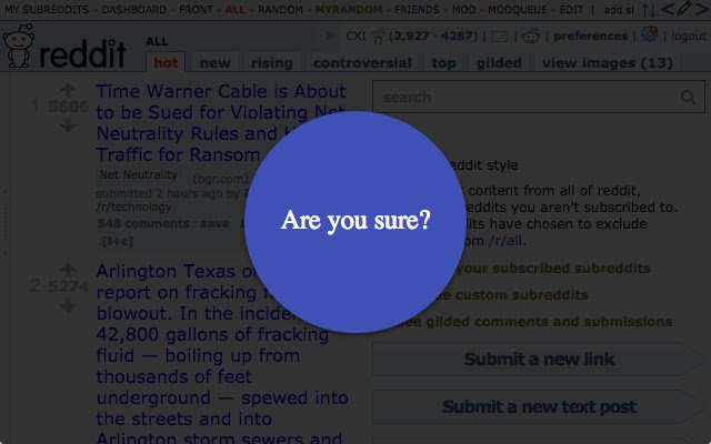 Are you sure?  from Chrome web store to be run with OffiDocs Chromium online