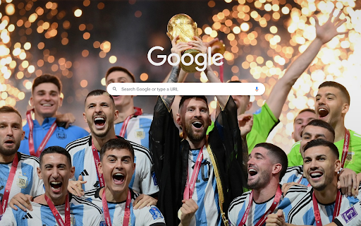 Argentina World Champion Theme  from Chrome web store to be run with OffiDocs Chromium online