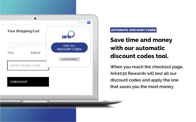 La PRUEBA de recompensa Ark2030 de la tienda web de Chrome se ejecutará con OffiDocs Chromium en línea