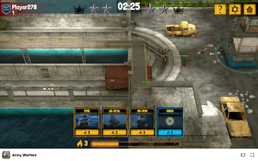 Army Warfare Are you ready to lead your army to victory?  from Chrome web store to be run with OffiDocs Chromium online